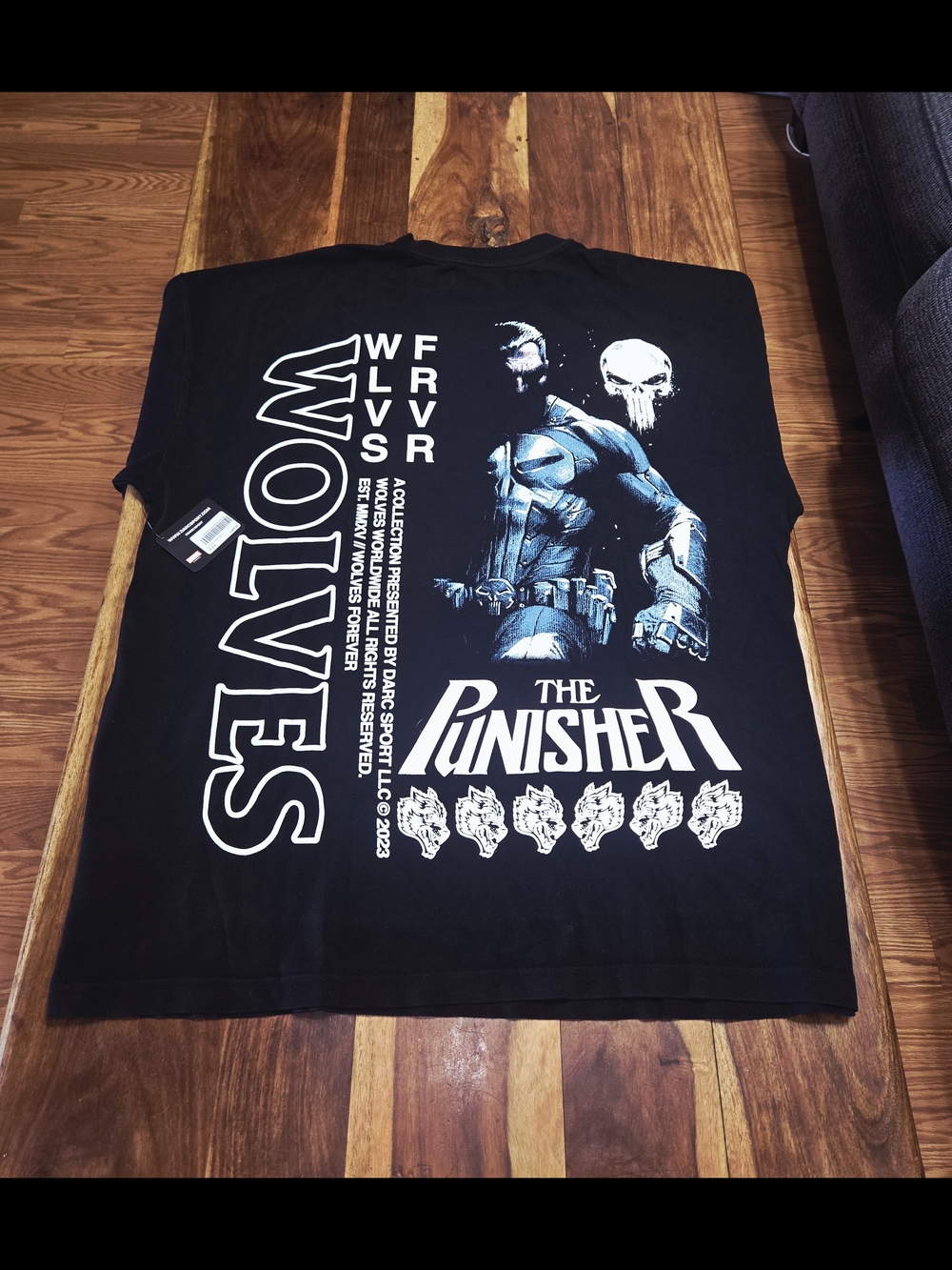 Darc Sport/The Punisher Collab Men's Graphic Tee